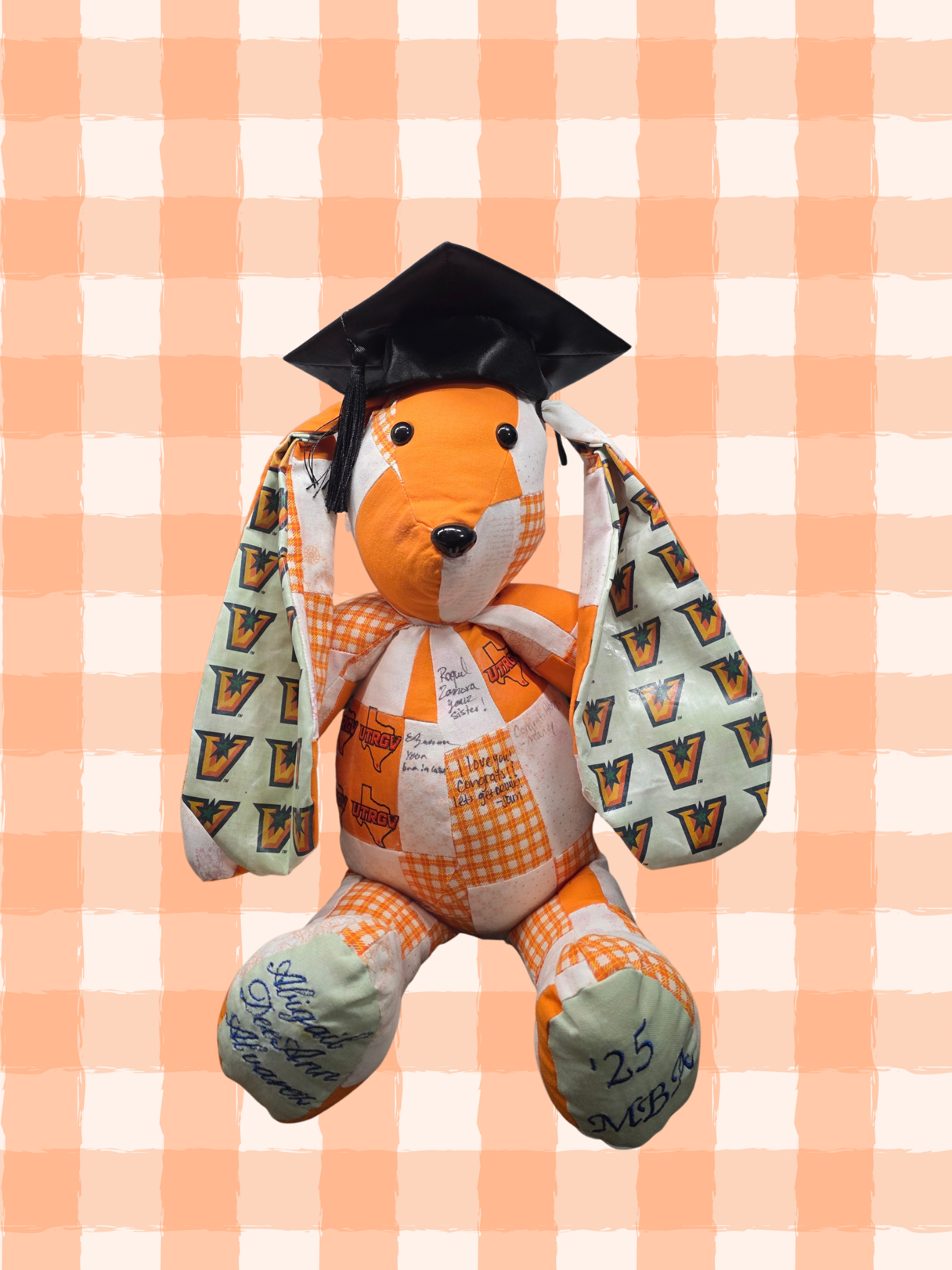 UTRGV personalized Bunny/Bear